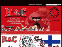 Tablet Screenshot of hac.fi